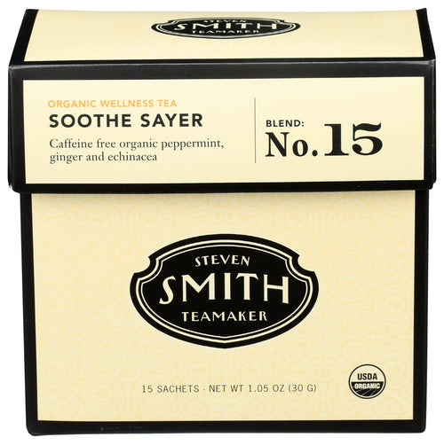 Smith Teamaker Organic Soothe Sayer No. 15 Tea, 15 Count