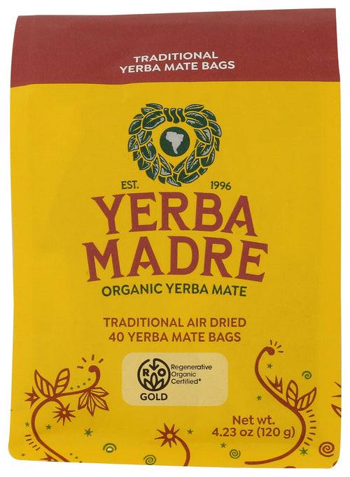 Guayaki Organic Yerba Mate Sachets, 16 Count