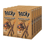 Pocky Almond Crush Chocolate Cream Covered Biscuit Sticks, 10 Boxes