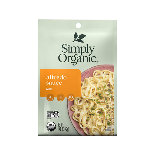 Simply Organic Alfredo Sauce Mix, 1.48 oz (Pack of 4)