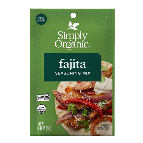 Simply Organic Fajita Seasoning Mix, 1.13 oz