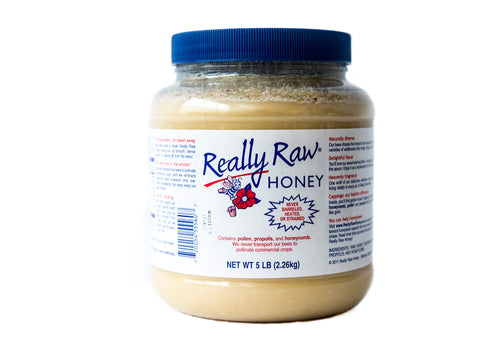Really Raw Honey, Smooth and Dense, 5 lb