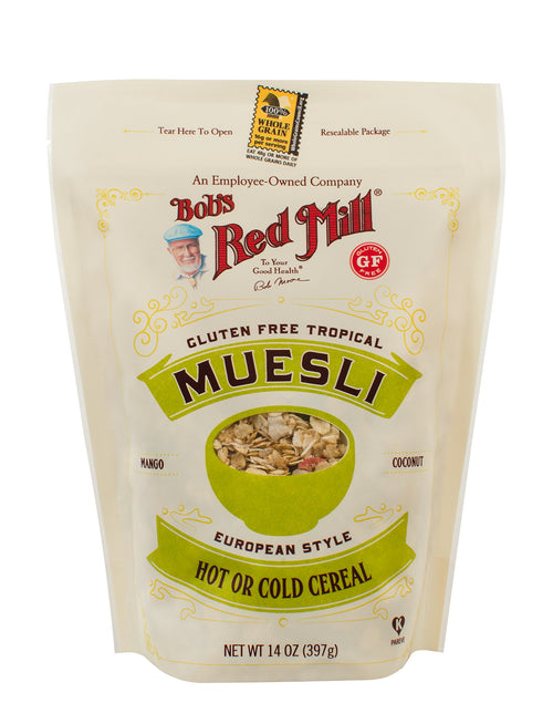 Bob's Red Mill Gluten Free Tropical Muesli, 14 oz