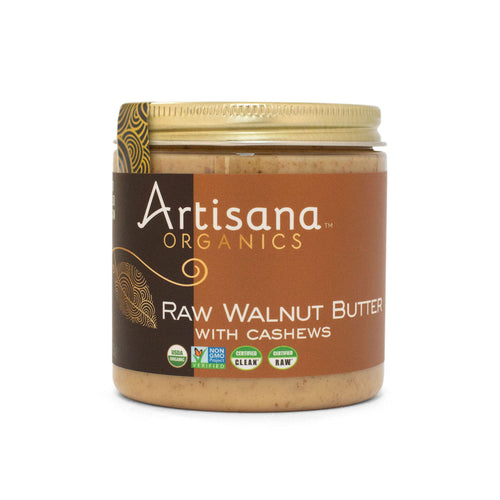 Artisana Organics Raw Walnut Butter with Cashews, 9 oz