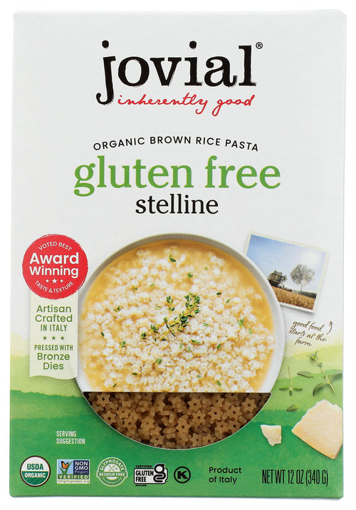 Jovial Brown Rice Stelline Pasta, 12 oz