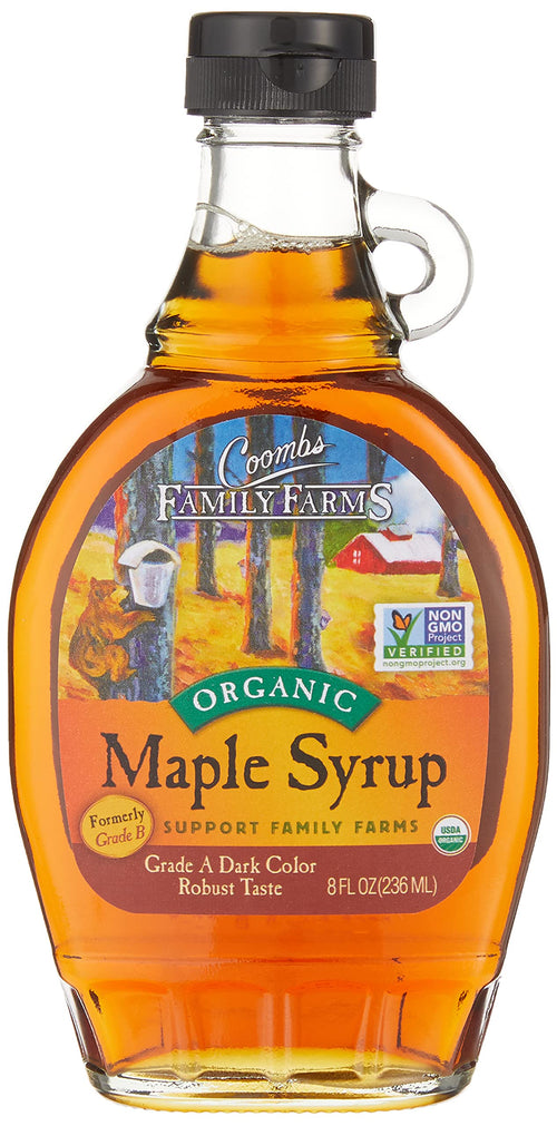 Coombs Family Farms Organic Maple Syrup, Grade B, 8 oz