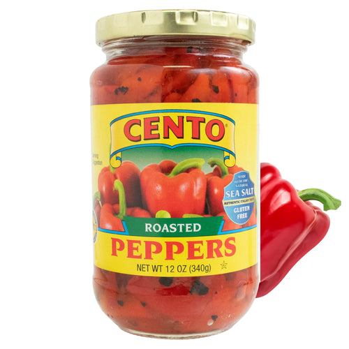 Cento Fire-Roasted California Red Bell Peppers, 12 oz