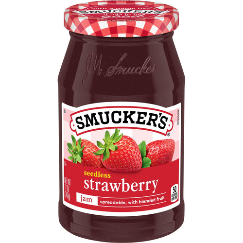 Smucker's Seedless Strawberry Jam, 12 oz