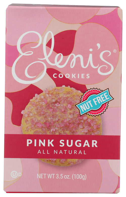 Eleni's New York Pink Sugar Crisp Cookie, 3.5 oz