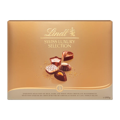 Swiss Luxury Chocolate Assortment, 19 Piece Box