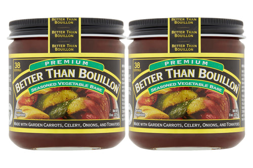 Better Than Bouillon Seasoned Vegetable Base, 8 oz (Pack of 2)