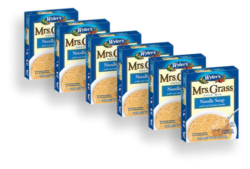 Mrs. Grass Chicken Noodle Soup Mix, 4.2 oz (Pack of 6)