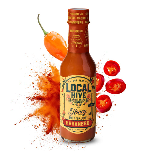 Local Hive Habanero Honey Hot Sauce, 6 oz