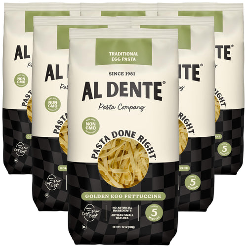Al Dente Golden Egg Fettuccine (Pack of 6)