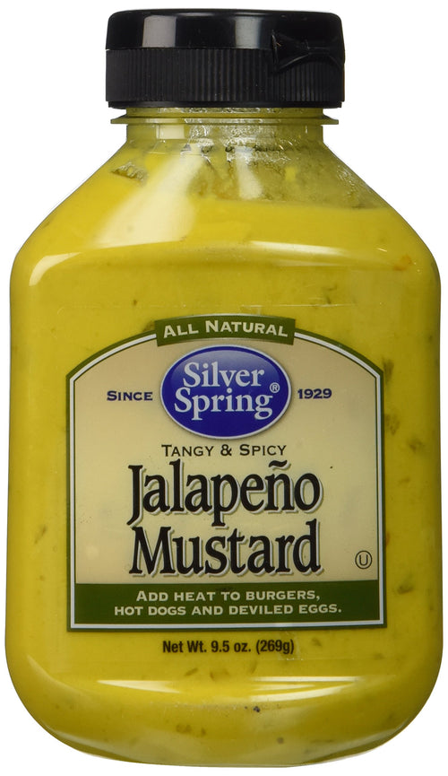 Silver Springs Jalapeno Mustard, 9.5 oz