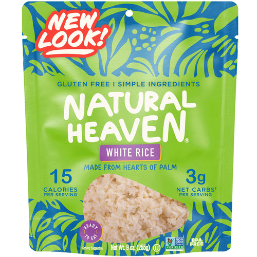 Natural Heaven Hearts of Palm White Rice, 9 oz
