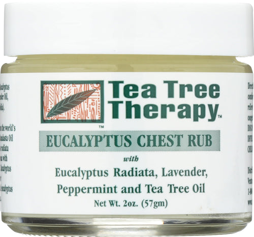 Tea Tree Therapy Eucalyptus Australian Chest Oil, 2 oz