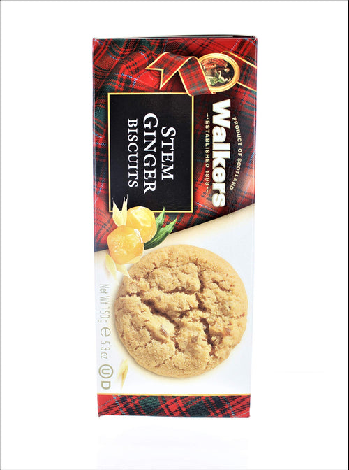 Walkers Stem Ginger Cookies, 5.3 oz (Pack of 2)