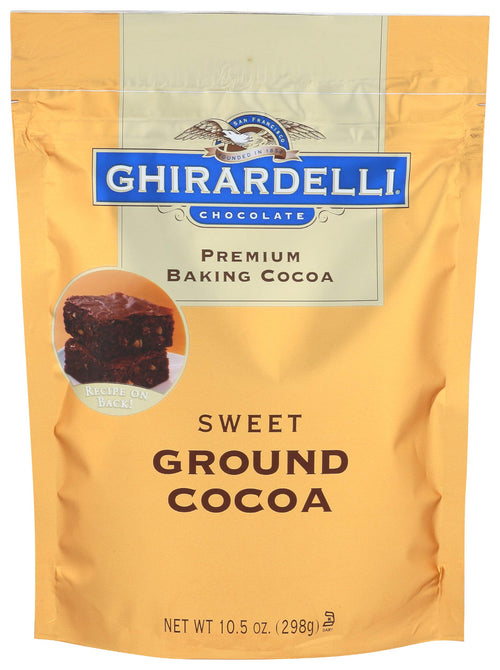Ghirardelli Sweet Ground Chocolate and Cocoa, 10.5 oz Pouch