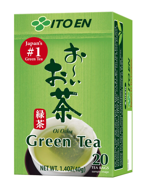 Ito En Oi Ocha Green Tea, 20 Count, 1.4 oz Box (Pack of 4)