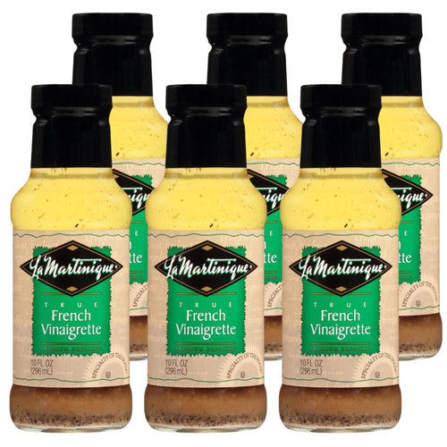 La Martinique True French Vinaigrette Dressing, 10 oz (Pack of 6)
