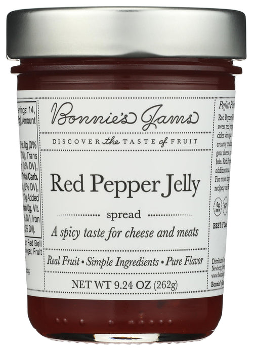 Bonnie's Jams Red Pepper Jelly, 8.75 oz
