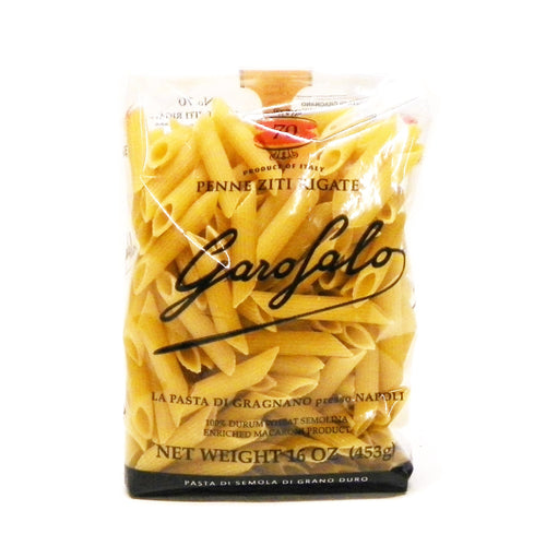 Garofalo Durum Wheat Semolina Penne Rigate Pasta (Pack of 4)