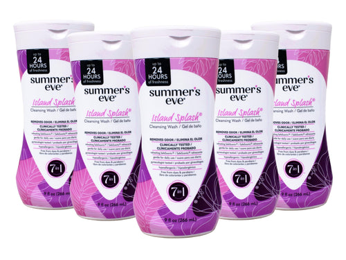 Summer's Eve Island Splash Daily Feminine Wash, 9 fl oz (Pack of 5)