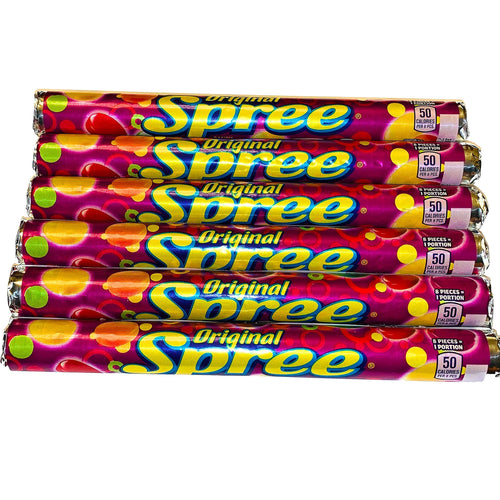 Spree Original Candy Tubes, 1.77 oz (Pack of 6)