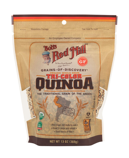 Bob's Red Mill Organic Tri-Color Quinoa, 13 oz