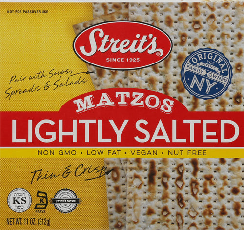 Streit's Lightly Salted Matzos, 11 oz