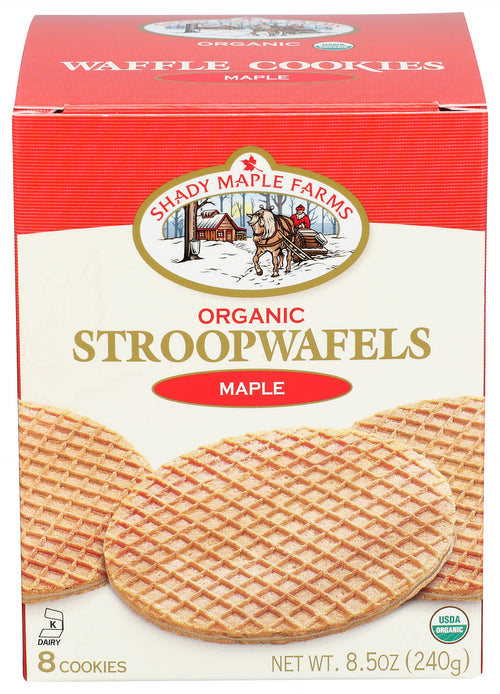 Shady Maple Farms Organic Maple Stroopwafels, 8.5 oz