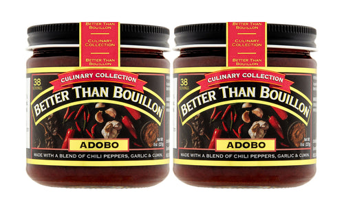 Better Than Bouillon Culinary Collection Adobo Base, 8 oz Glass Jar (Pack of 2)