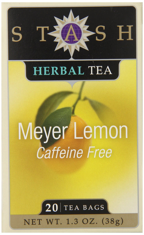 Stash Tea Meyer Lemon Herbal Tea, 20 Count