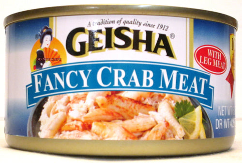 Geisha Wild Caught Fancy Crab Meat, 6 oz Cans (Pack of 3)