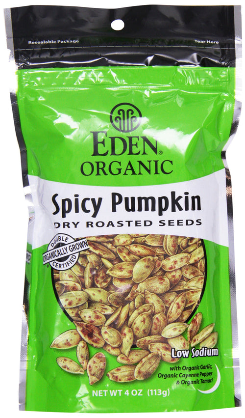 Eden Foods Organic Spicy Pumpkin Seeds, 4 oz