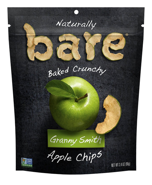 Bare Baked Granny Smith Apple Chips, 3.4 oz (Pack of 6)