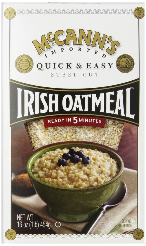 McCann's Quick and Easy Steel Cut Irish Oatmeal, 16 oz