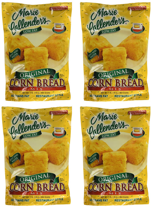 Marie Callender's Original Corn Bread Mix, 16 oz (Pack of 4)