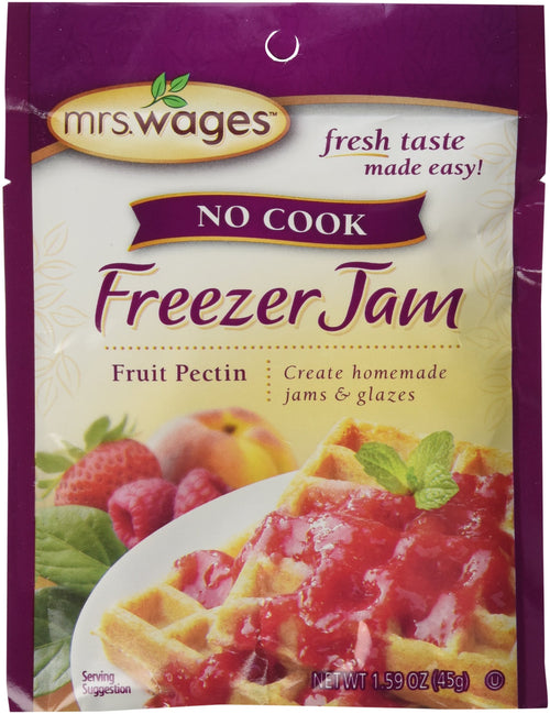 Mrs. Wages No Cook Freezer Jam, 1.59 oz (6 Packets)