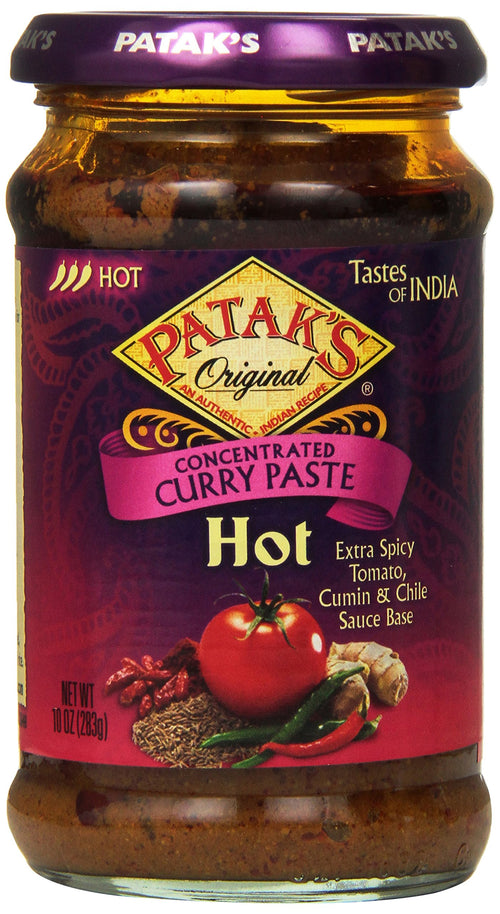 Patak's Extra Hot Curry Paste, 10 oz