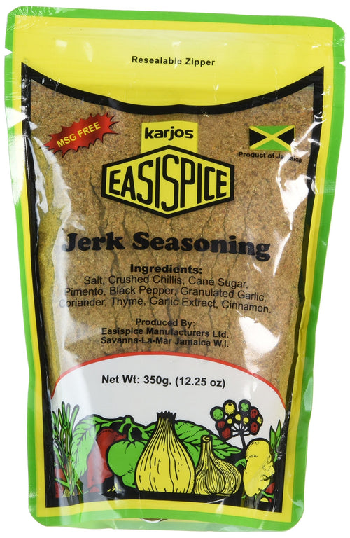 Karjos Easispice Jerk Seasoning, 12.25 oz