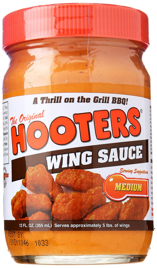 Hooters Medium Wing Sauce, 12 oz