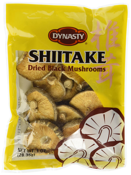 Dynasty Dried Shiitake Black Mushrooms, 1 oz