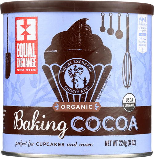 Equal Exchange Organic Unsweetened Baking Cocoa Powder, 8 oz