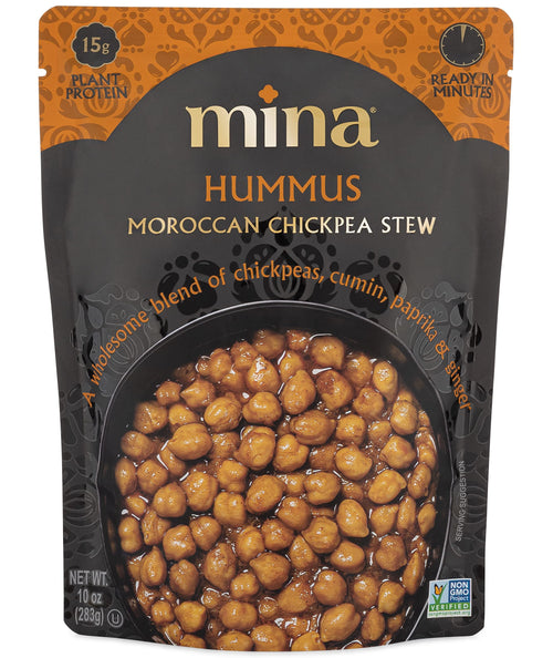Mina Moroccan Chickpeas, Ready to Eat, 10 oz