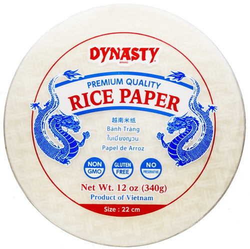 Dynasty White Rice Paper, 12 oz