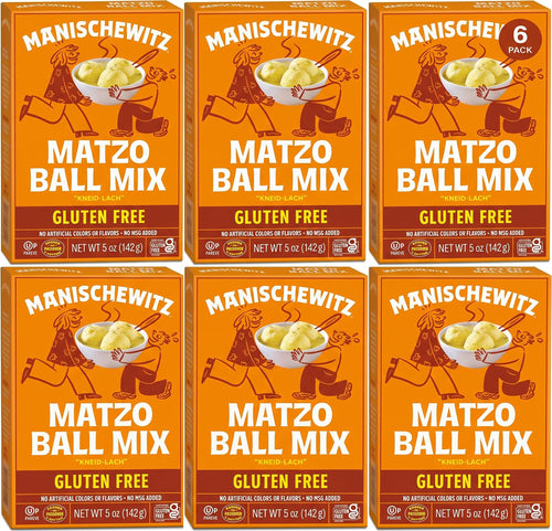 Manischewitz Gluten-Free Matzo Ball Mix, 5 oz (Pack of 6)