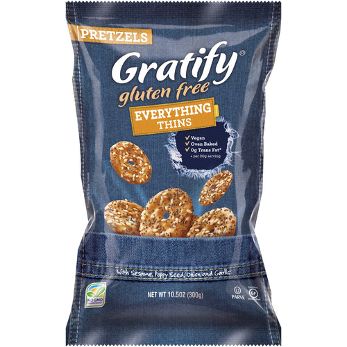 Gratify Everything Pretzel Thins, Gluten-Free