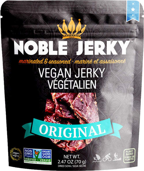 Noble Jerky Vegan Jerky, Original, 2.5 oz